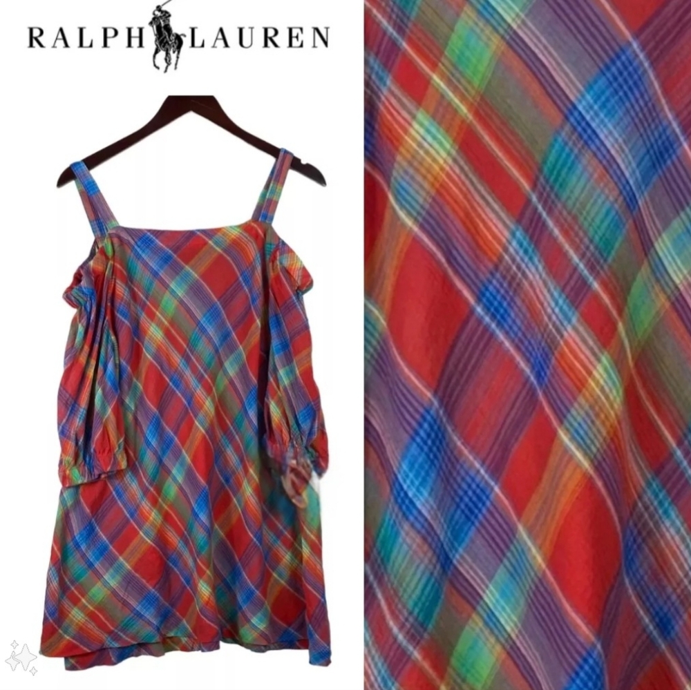 Ralph Lauren Cold Shoulder Top